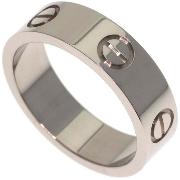 Cartier Jewelry - CARTIER Authentic 18k Silver Love Ring #53
